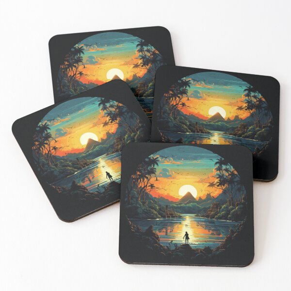 Item preview, Sunset in the amazon designed and sold by JPFLDS.