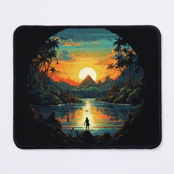 Item preview, Sunset in the amazon designed and sold by JPFLDS.