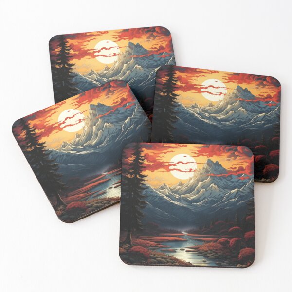 Item preview, Tranquil Dusk in the Valley designed and sold by -DEEWOLF-.