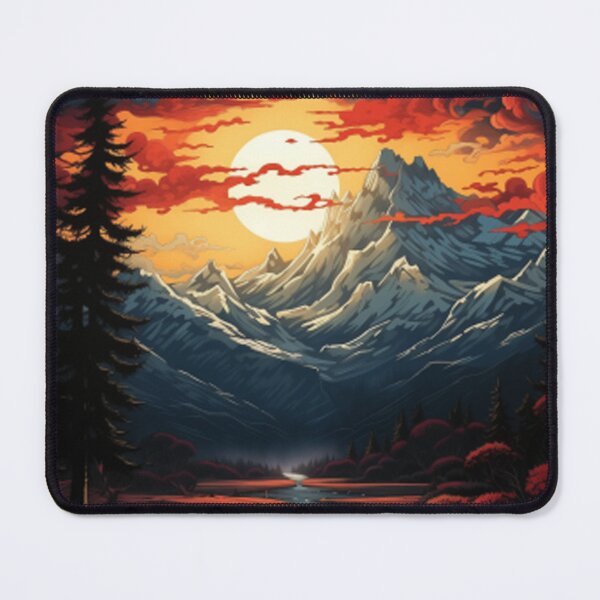 Item preview, Tranquil Dusk in the Valley designed and sold by -DEEWOLF-.