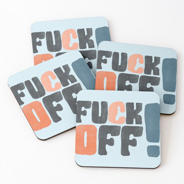 Item preview, Fuck off pastel art designed and sold by LadyWithLashes.