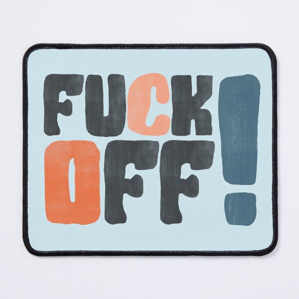 Item preview, Fuck off pastel art designed and sold by LadyWithLashes.