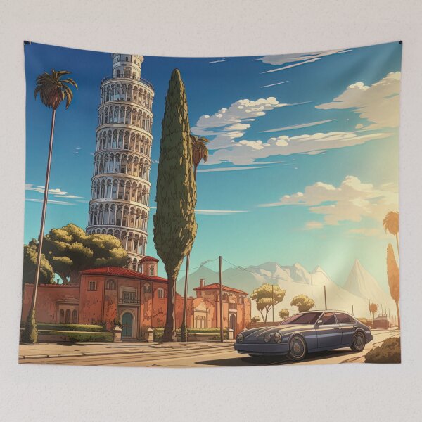 Item preview, Pisa Tower | Hip Hop style designed and sold by ComicsFactory.