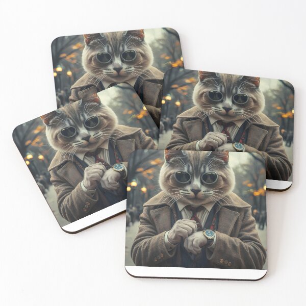 Item preview, Abstract Cat In Park designed and sold by Zibis09.