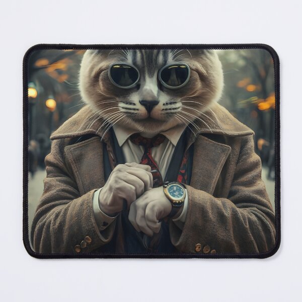 Item preview, Abstract Cat In Park designed and sold by Zibis09.