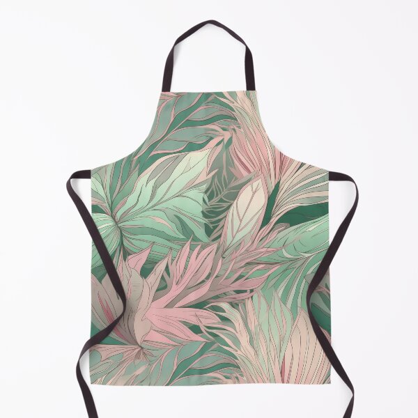 Item preview, Pastel Botanical Elegance in Pink and Green designed and sold by PICbyFemke.