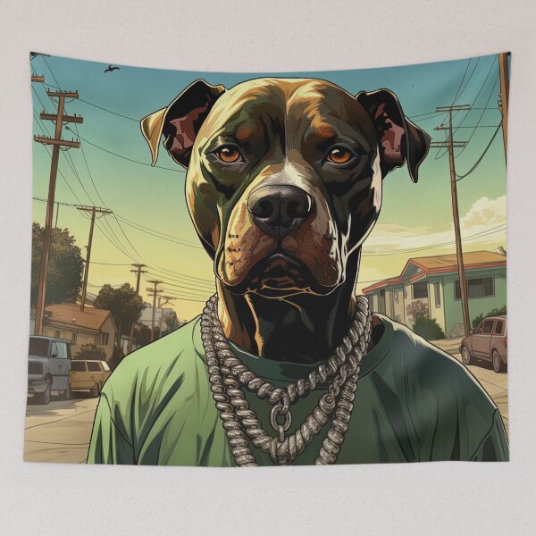 Item preview, Pitbull | Hip Hop style designed and sold by ComicsFactory.