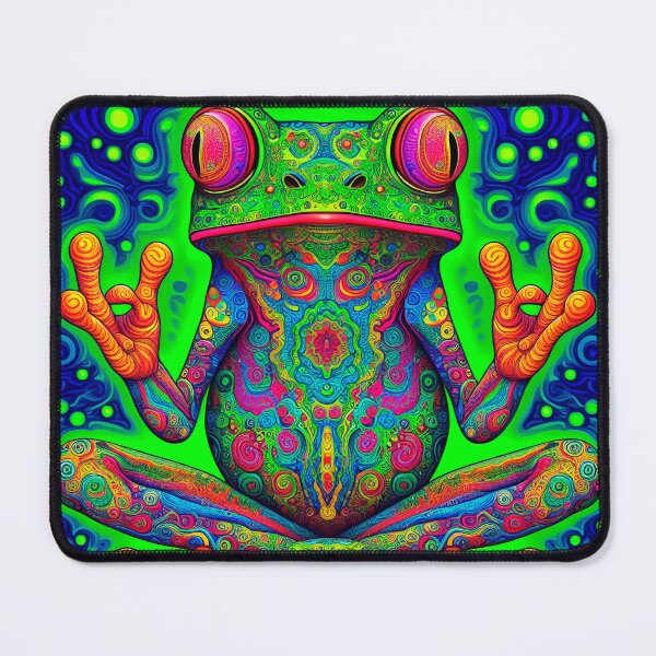 Item preview, Frog yogi meditates designed and sold by anderlee.