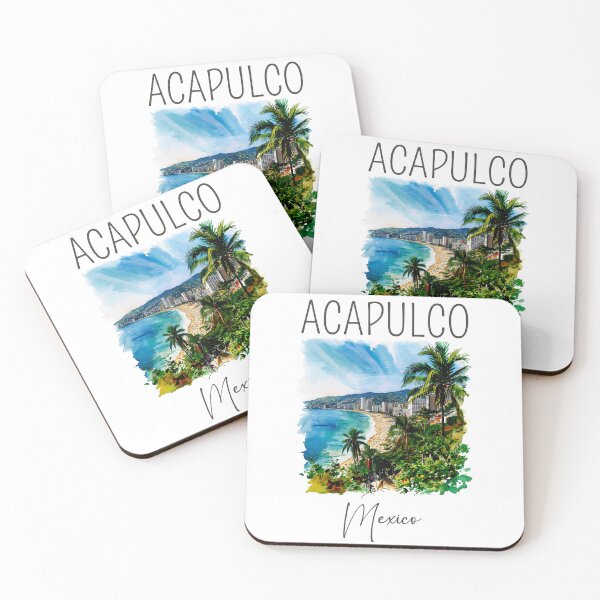 Item preview, Watercolor Design of Acapulco - Mexico  designed and sold by Sketch-Shack.