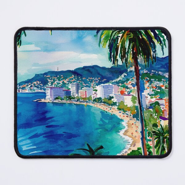 Item preview, Watercolor Design of Acapulco - Mexico designed and sold by Sketch-Shack.