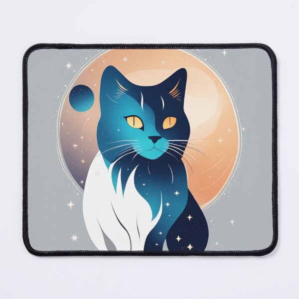 Item preview, Equilibrium Stellar Cat designed and sold by CelestialCosmos.