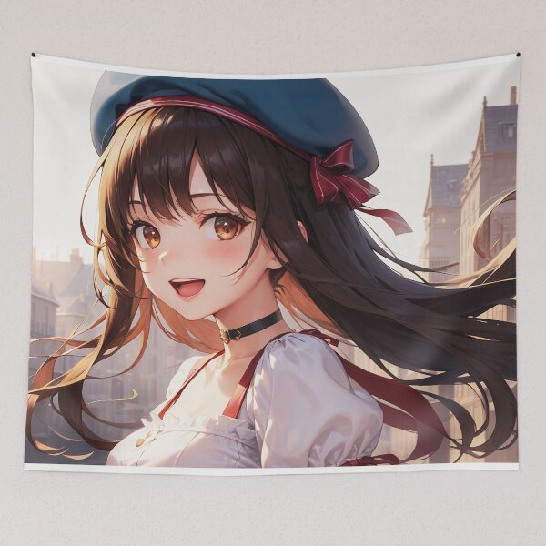 Item preview, A manga girl heading into town designed and sold by Nikyo.