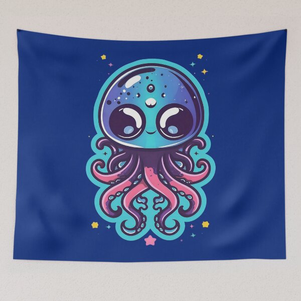 Item preview, Kawaii kraken designed and sold by SidTastic .