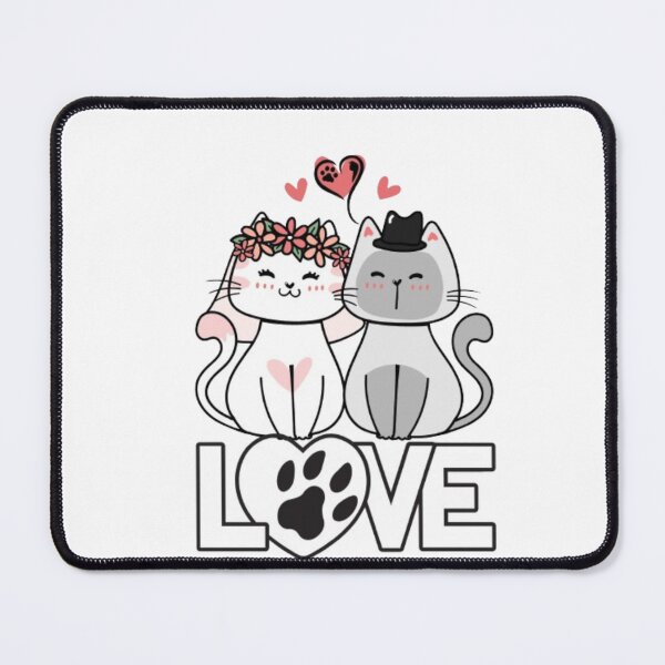 Item preview, CatLove, FelineAffection, CatRomance, PetLove, CatsInLove,Meowromance, designed and sold by kozlebozle007.