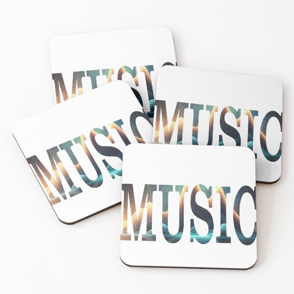 Item preview, Sound Waves Define Music designed and sold by Pandrju.