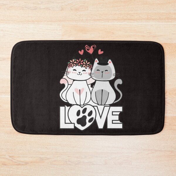 Item preview, CatLove, FelineAffection, CatRomance, PetLove, CatsInLove,Meowromance, designed and sold by kozlebozle007.