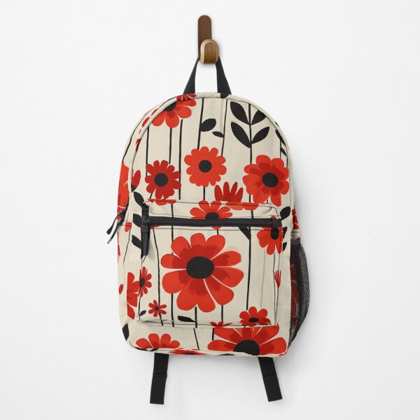 Item preview, Garden Girl Red Flowers designed and sold by sheprint.