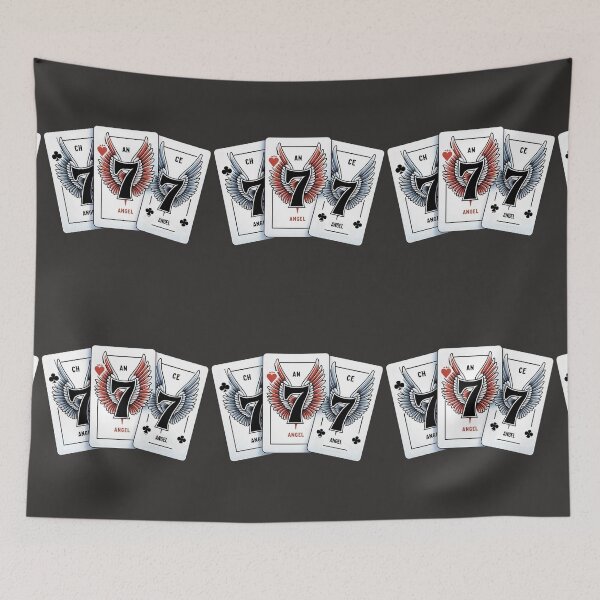 Item preview, Angel Numbers on Canasta Cards : 777 designed and sold by Chaput Store.