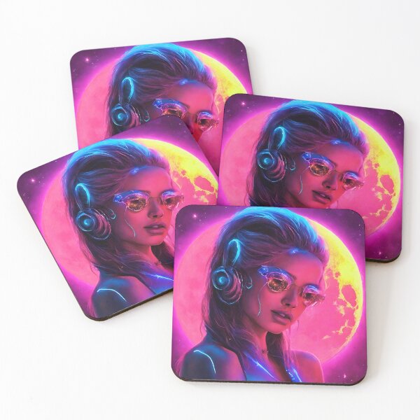 Item preview, Neon galaxy girl designed and sold by MALGOZATAta.