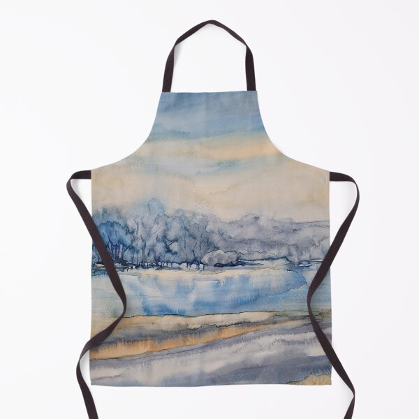 Item preview, Winter magic: lake landscape in the morning light designed and sold by margikunst.