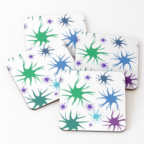 Item preview, Astrocytes - a field of delights designed and sold by Laura Bundesen.