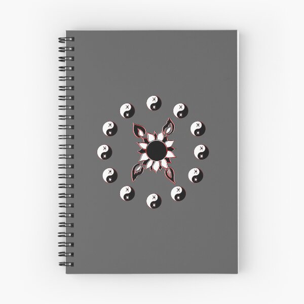 Item preview, yin yang balance harmony design eastern philosophy flower designed and sold by 4rpixs.