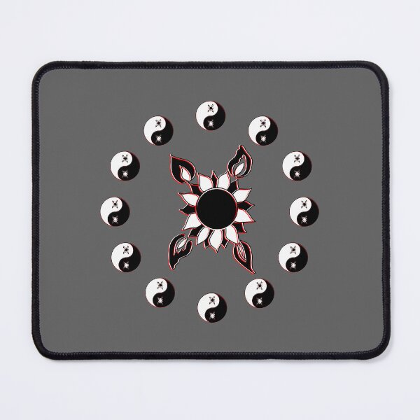 Item preview, yin yang balance harmony design eastern philosophy flower designed and sold by 4rpixs.