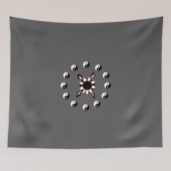 Item preview, yin yang balance harmony design eastern philosophy flower designed and sold by 4rpixs.