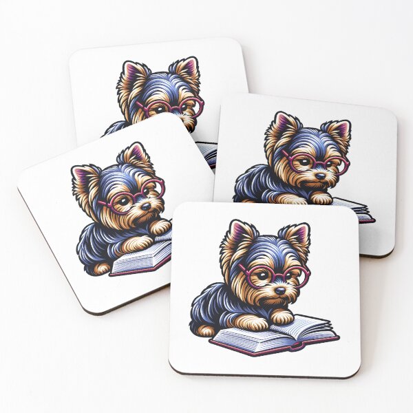 Item preview, Yorkshire Terrier Reading designed and sold by Truck Stop One.