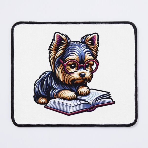 Item preview, Yorkshire Terrier Reading designed and sold by Truck Stop One.