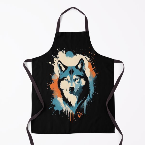 Item preview, Vintage Husky Silhouette Design: Timeless Elegance for Nostalgic Dog Lovers. designed and sold by brindled.