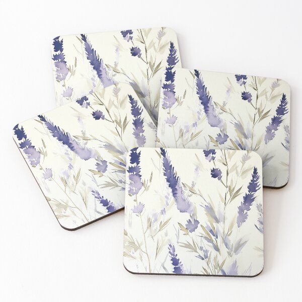 Item preview, Salvia Flower Watercolor Artwork - Floral Elegance for Home Styling & Office Decor designed and sold by Peek-Designs.