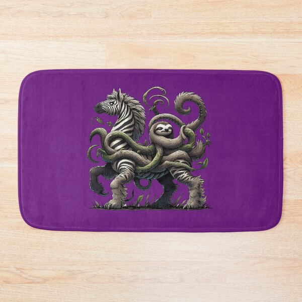 Item preview, ZEBRA AND SLOTH designed and sold by BANKJOB ⭐⭐⭐⭐⭐.