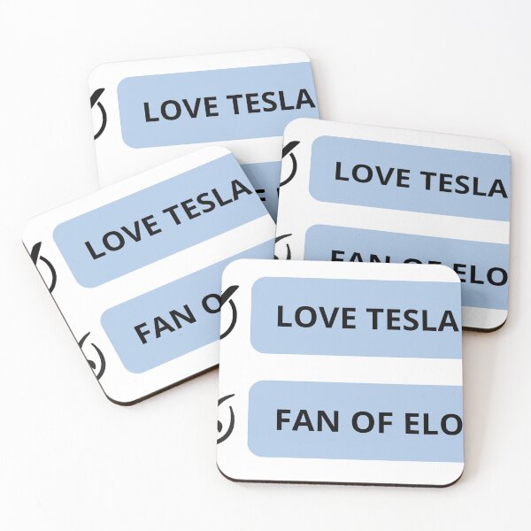 Item preview, Love the Car, Not a Fan of Elon, tesla bumper designed and sold by Daisy2Go.