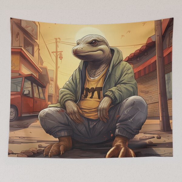 Item preview, Platypus | Hip Hop style designed and sold by ComicsFactory.