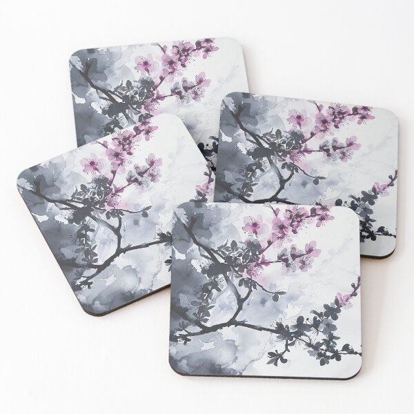 Item preview, Salvia Flower Watercolor Artwork - Floral Elegance for Home Styling & Office Decor designed and sold by Peek-Designs.