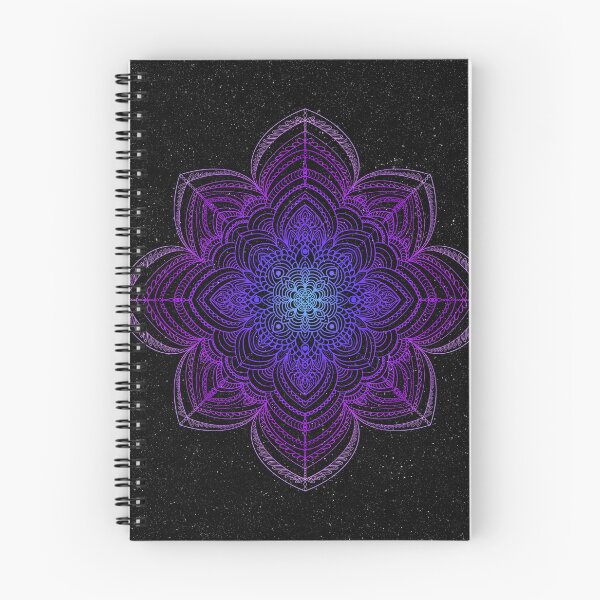 Item preview, Mandala in cosmic space purple and blue designed and sold by Cladiartist.