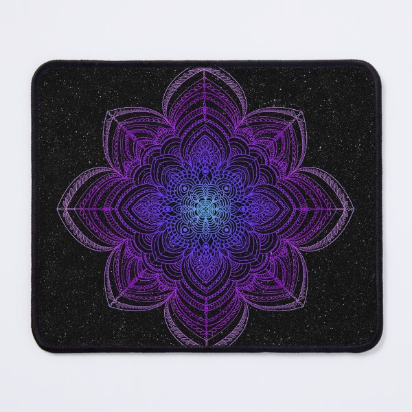 Item preview, Mandala in cosmic space purple and blue designed and sold by Cladiartist.