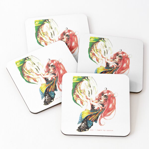Item preview, Female butterfly emerging from the cocoon designed and sold by blakARTdesign.