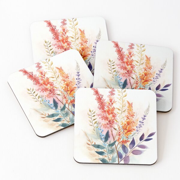 Item preview, Russian Sage Flower Watercolor Artwork - Floral Elegance for Home Styling & Office Decor designed and sold by Peek-Designs.