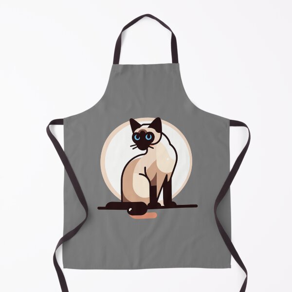 Item preview, Minimalist Siamese cat designed and sold by Laura Cabello.