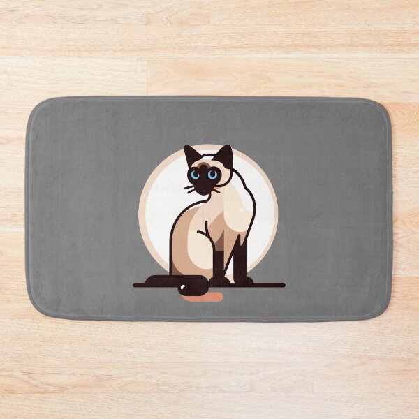 Item preview, Minimalist Siamese cat designed and sold by Laura  Cabello.