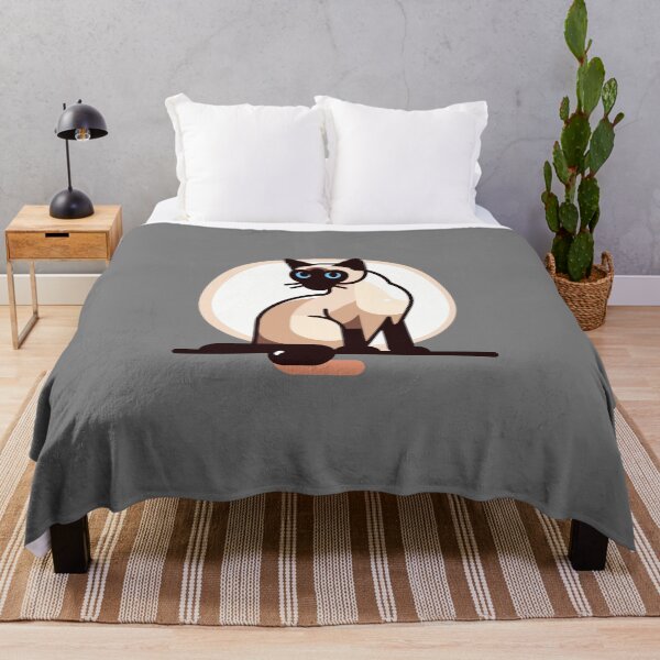 Item preview, Minimalist Siamese cat designed and sold by Laura Cabello.
