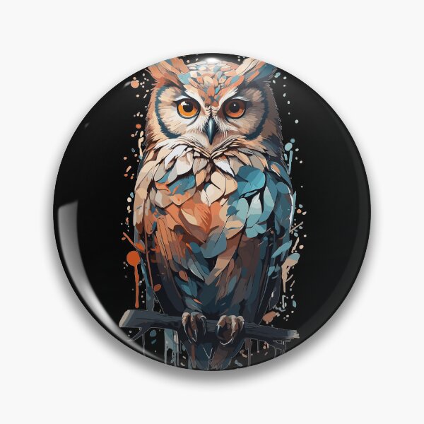 Item preview, Mystical owl - mysterious bird designed and sold by beDiceDesigns.