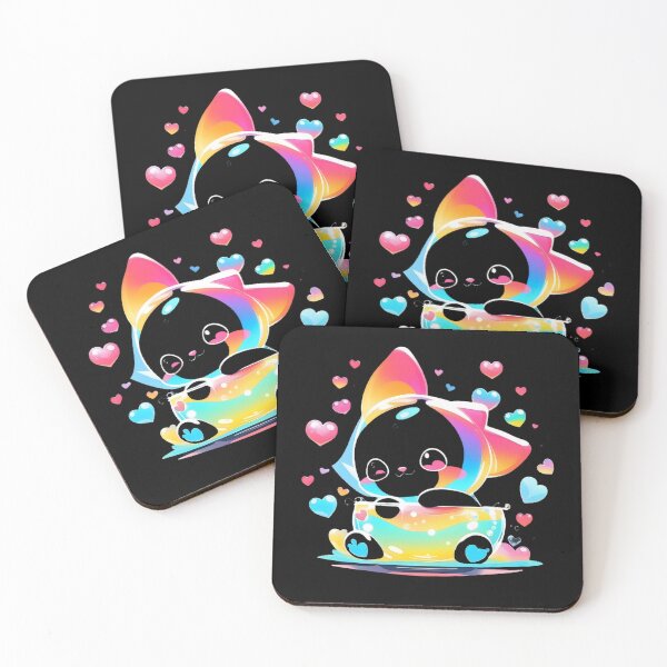Item preview, Puddle Kitty's Love Splash designed and sold by ZipperDragon88.