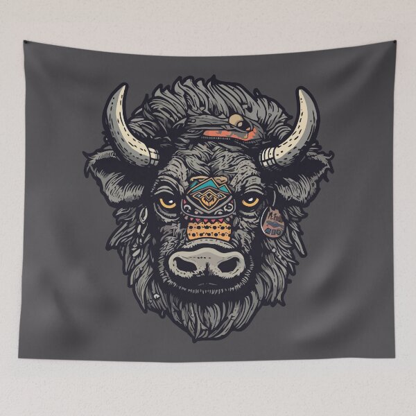 Item preview, Punk Buffalo designed and sold by Amir Faysal.