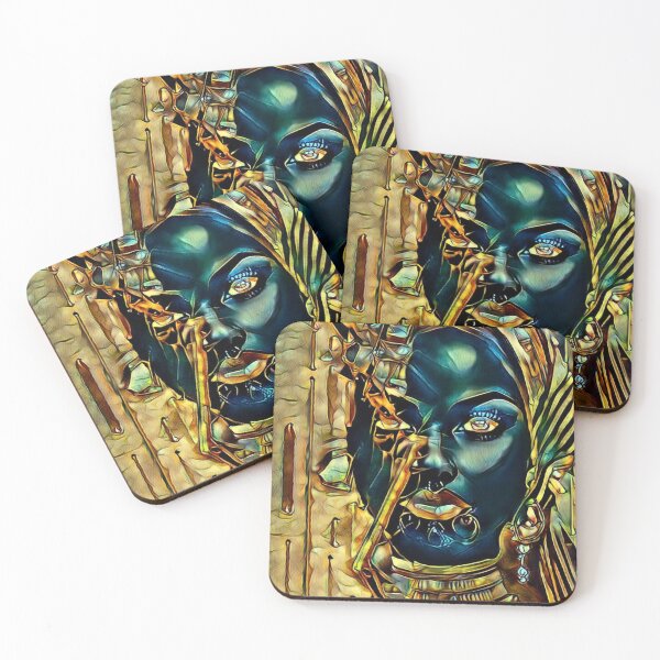 Item preview, A beautiful woman, adorned in paua hues, emanates an enchanting allure, gracefully exuding a captivating and mesmerizing presence. designed and sold by WHITI_MANAWA.