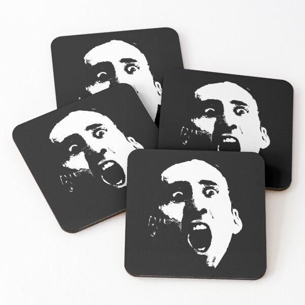 Artikelvorschau, Nicholas Cage Schablone 1 ohne Text entworfen und verkauft von JablesCreates.