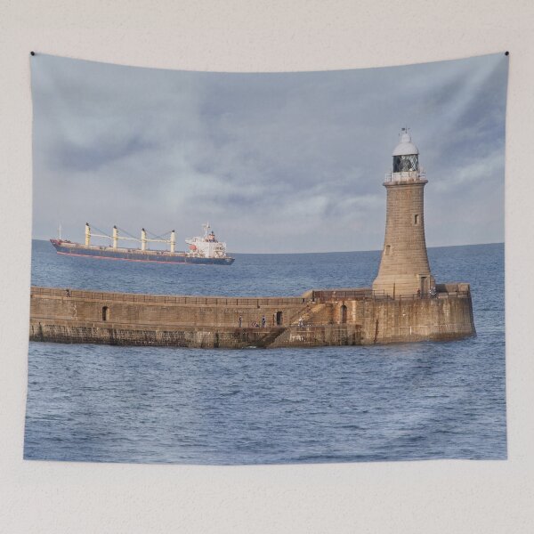 Item preview, Tynemouth Lighthouse and North Pier   designed and sold by Martyn R Arnold Fine Art Nature & Landscape Photography.