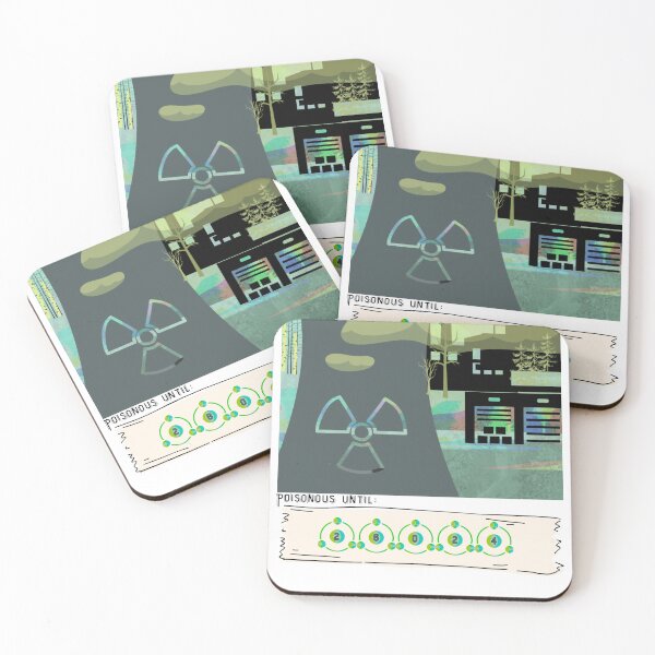 Item preview, Nuclear Energy, nuclear poison graphic, sustainable, environment, global climate change,  designed and sold by Meg Gregory.